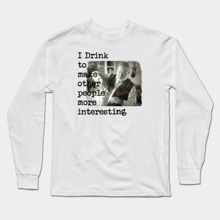 Quoting Hemnigway #2 Long Sleeve T-Shirt